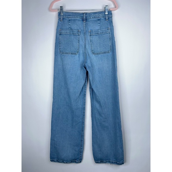 Favorite Daughter The Mischa Super High Rise Wide Leg Jeans Tahoe Wash Size 27 - Picture 2 of 15